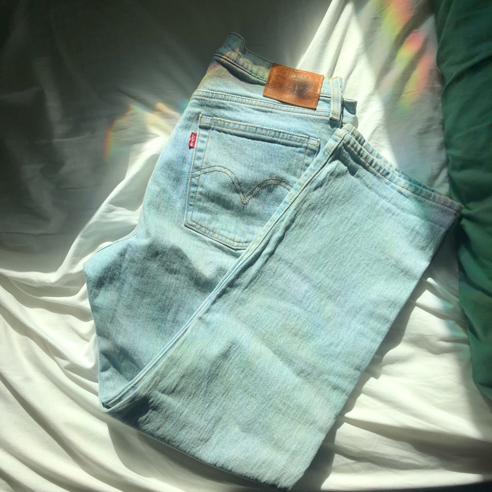 Levi’s wedgie high rise jeans